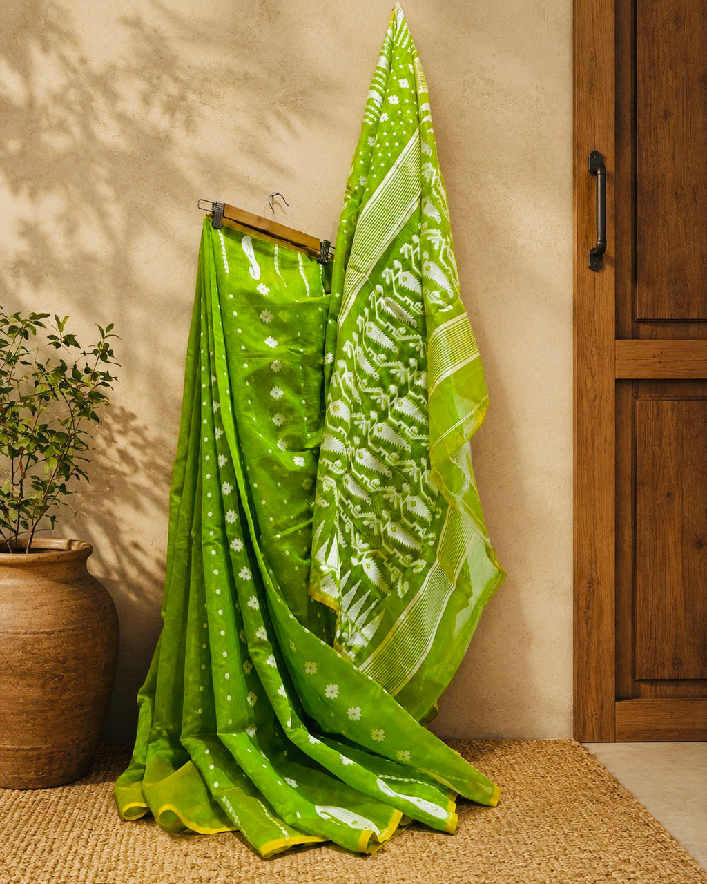 Jamdani Butta Saree