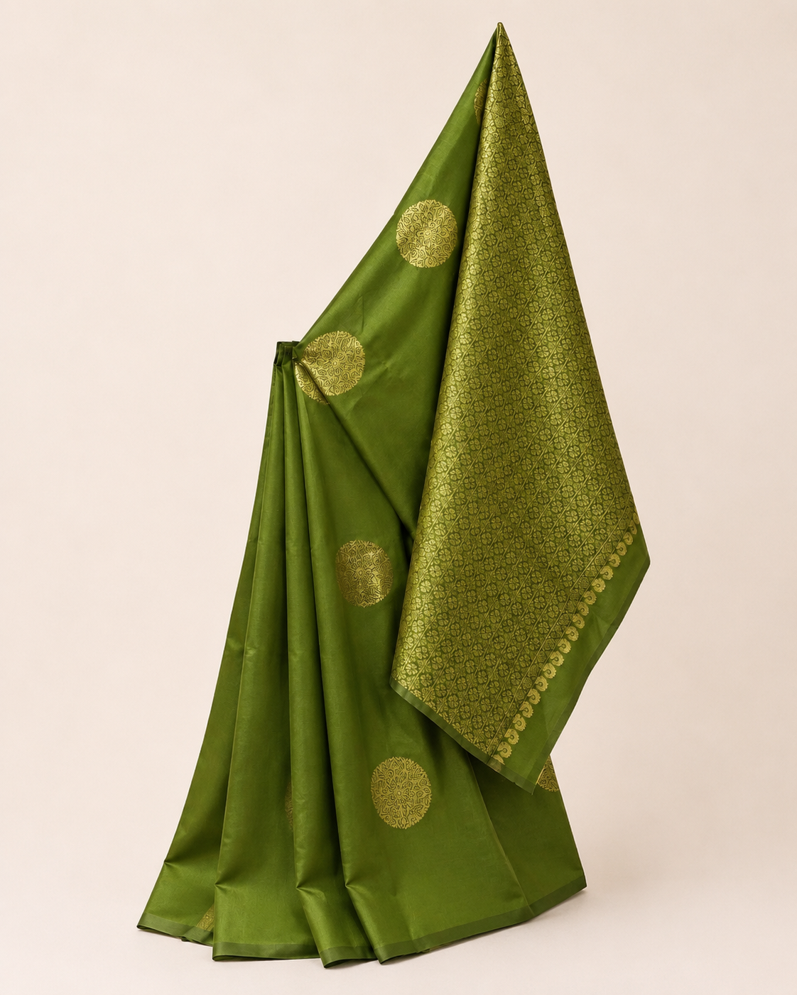 Mehendi Noor Silk Saree