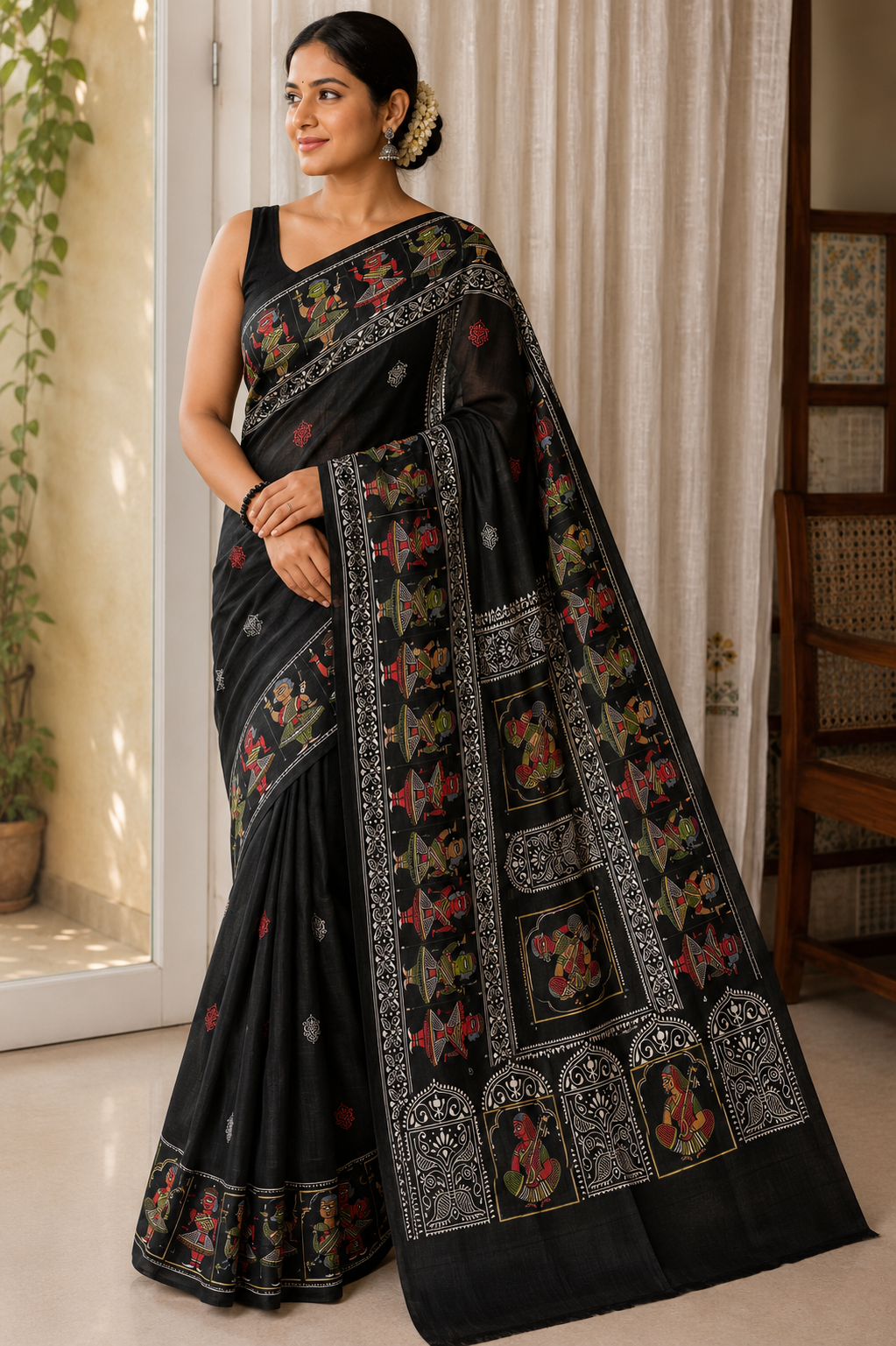 Tussar Silk Saree