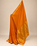 Mustard Mysore Silk Saree