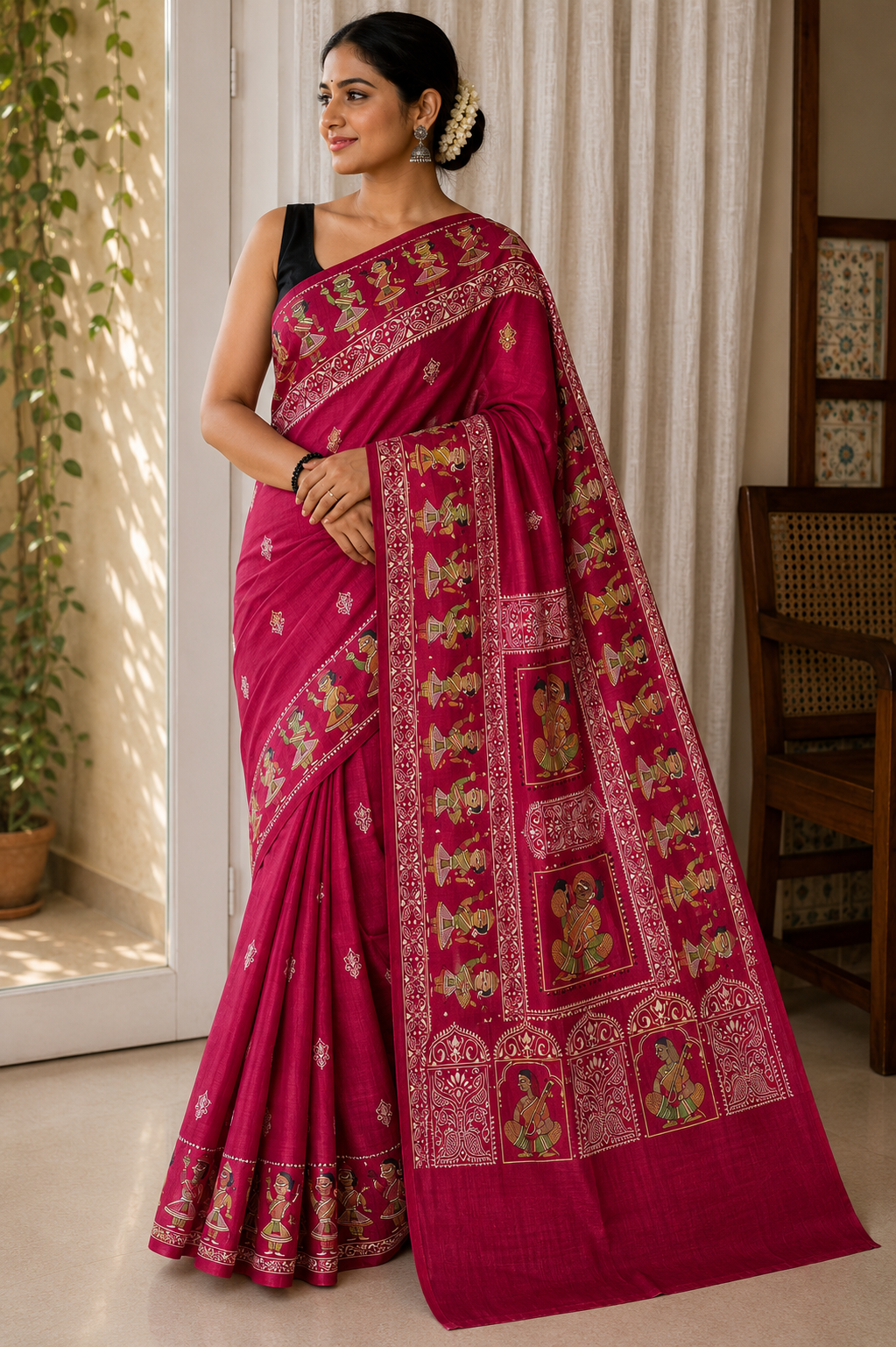 Tussar Silk Saree