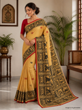 Madhubani Bengoli Saree
