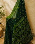 Neem Zari Jamdani Saree