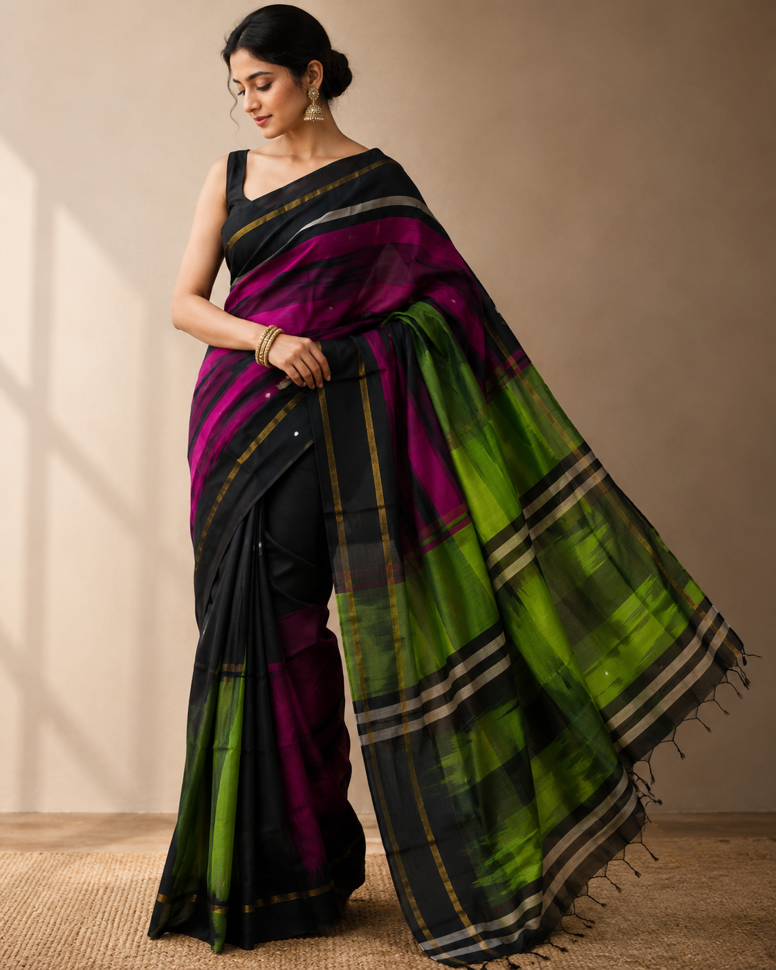 Ikkat Saree