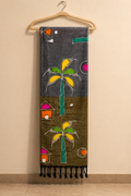 Ash Color Khadi Saree