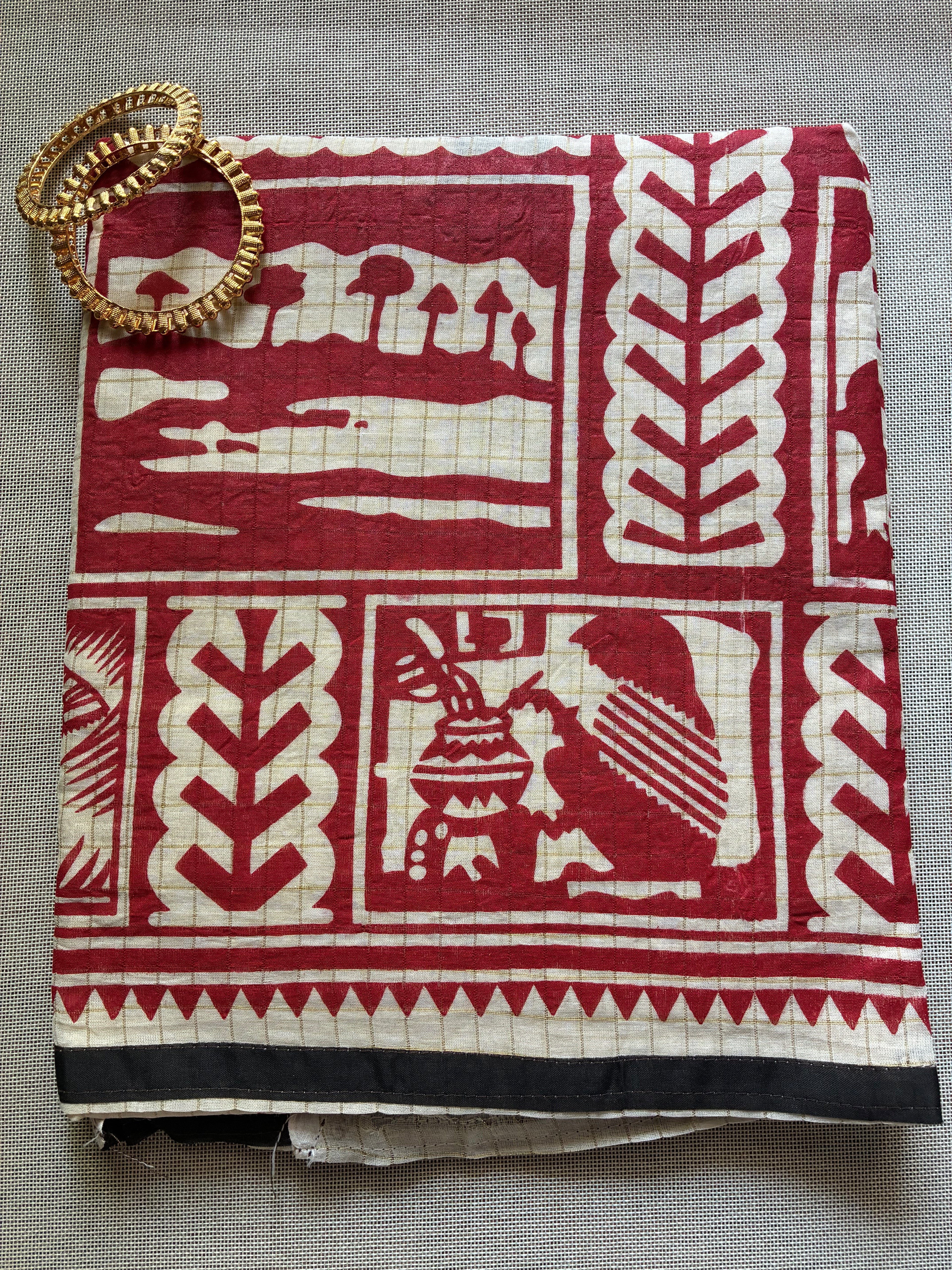 Madhubani Bengoli Saree