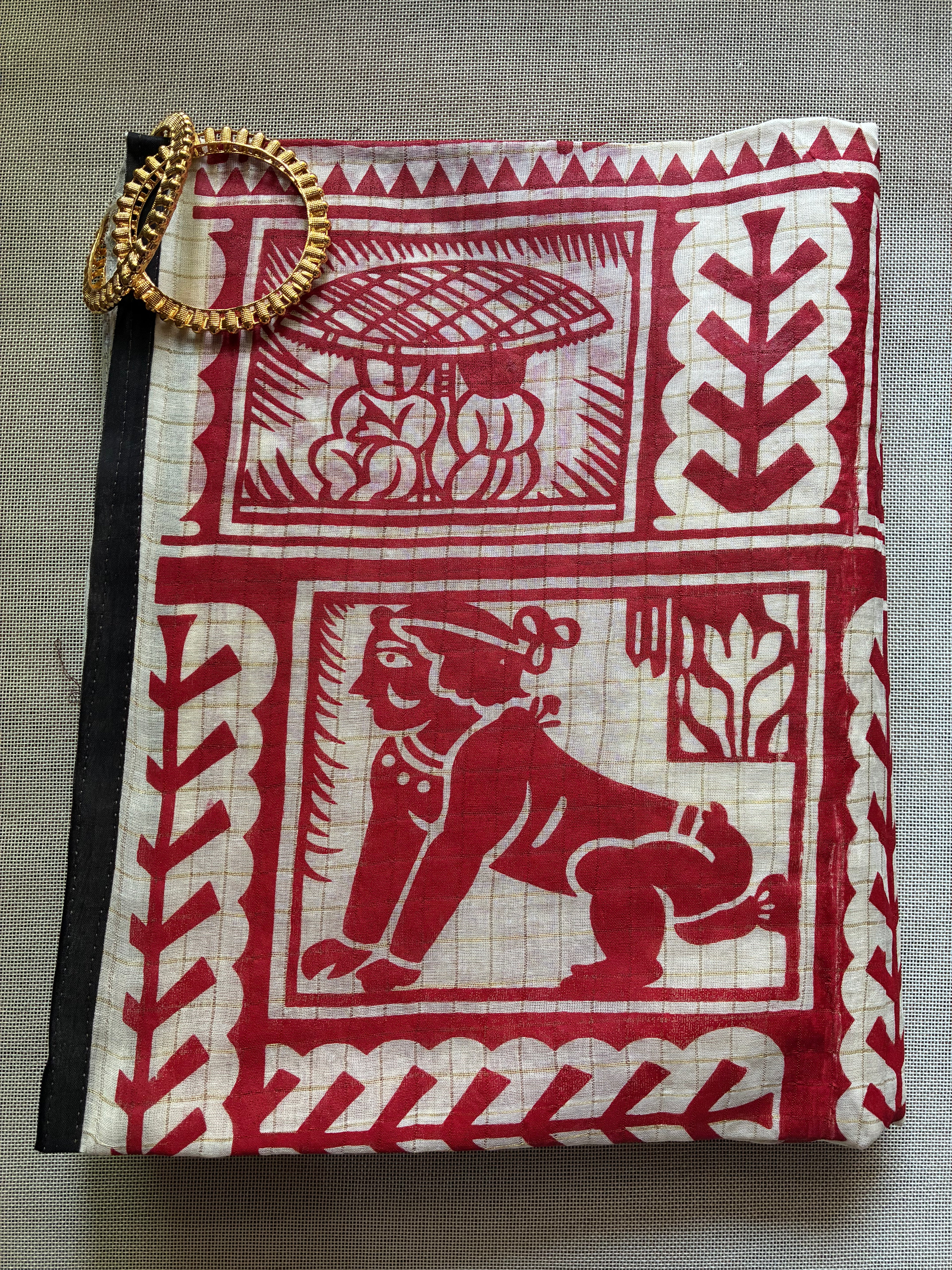 Madhubani Bengoli Saree