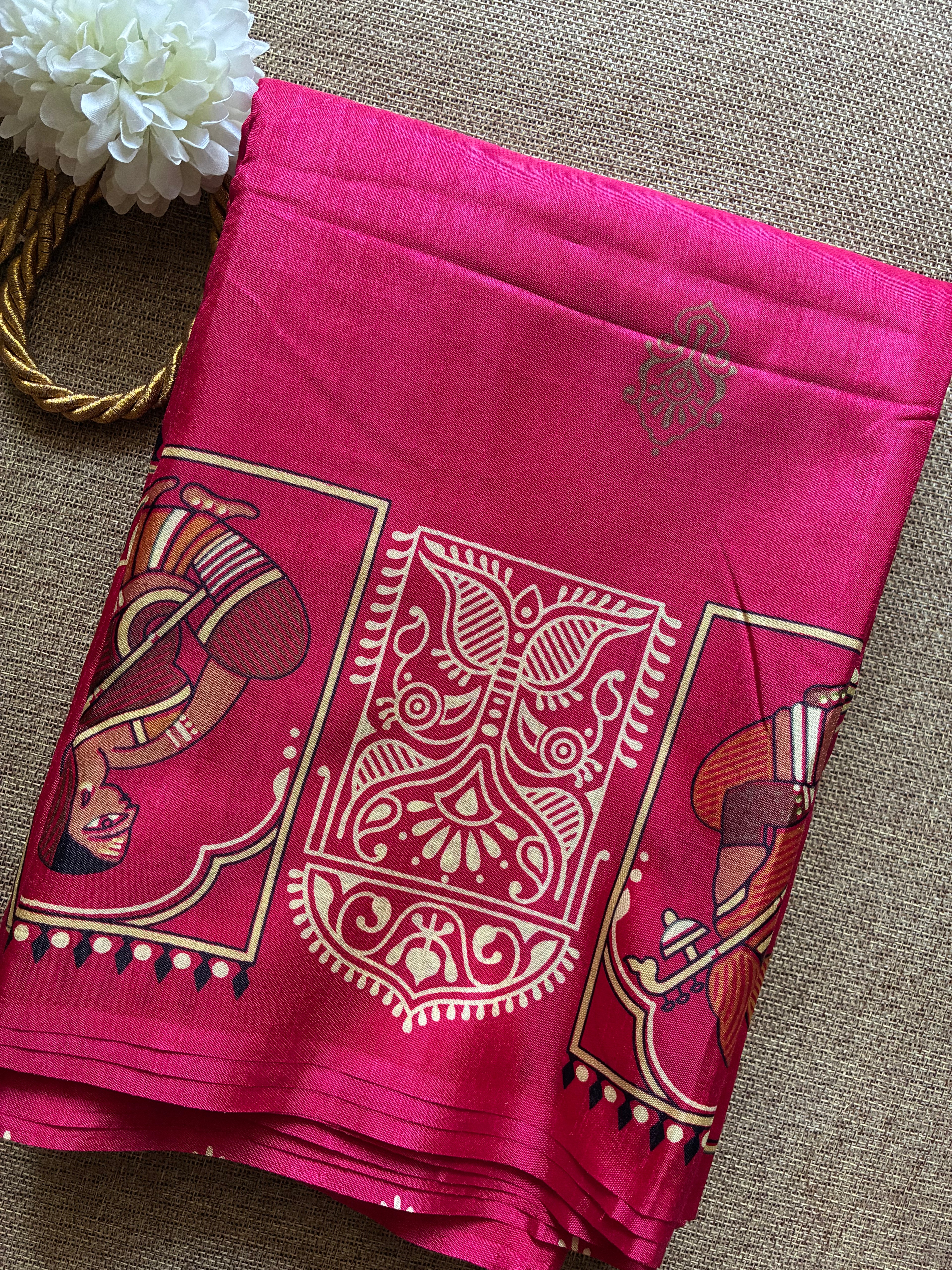 Tussar Silk Saree