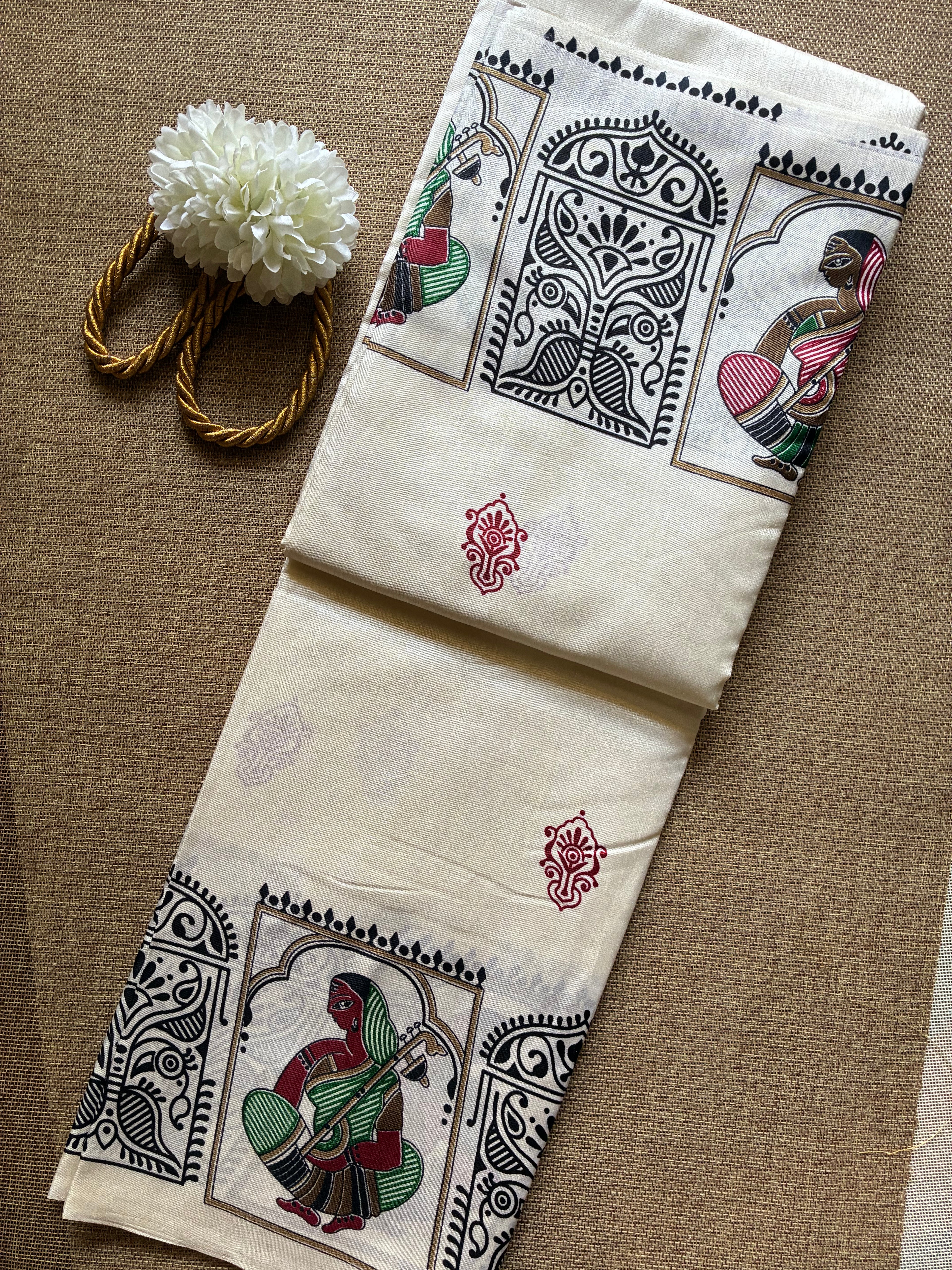 Tussar Silk Saree
