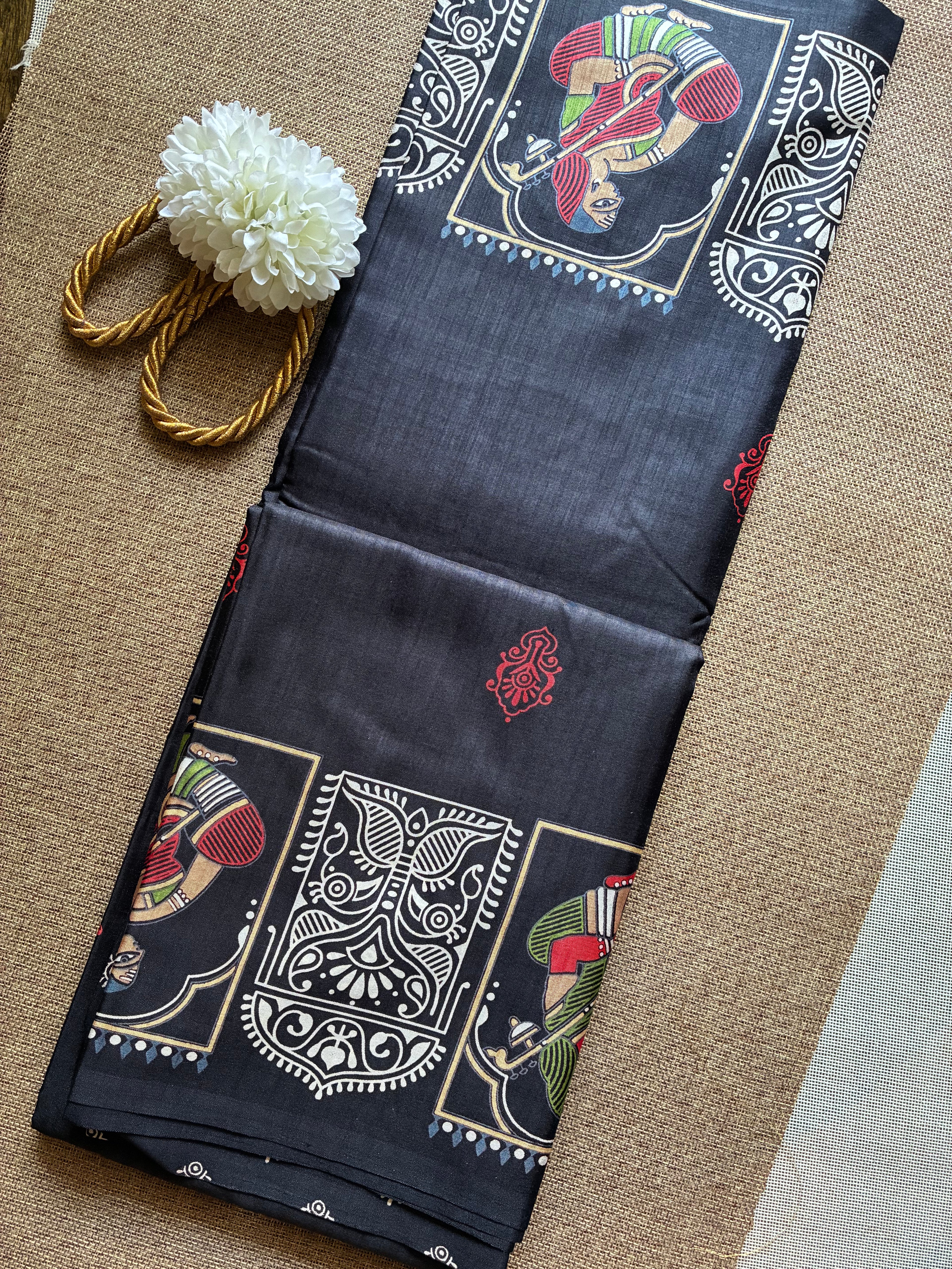 Tussar Silk Saree