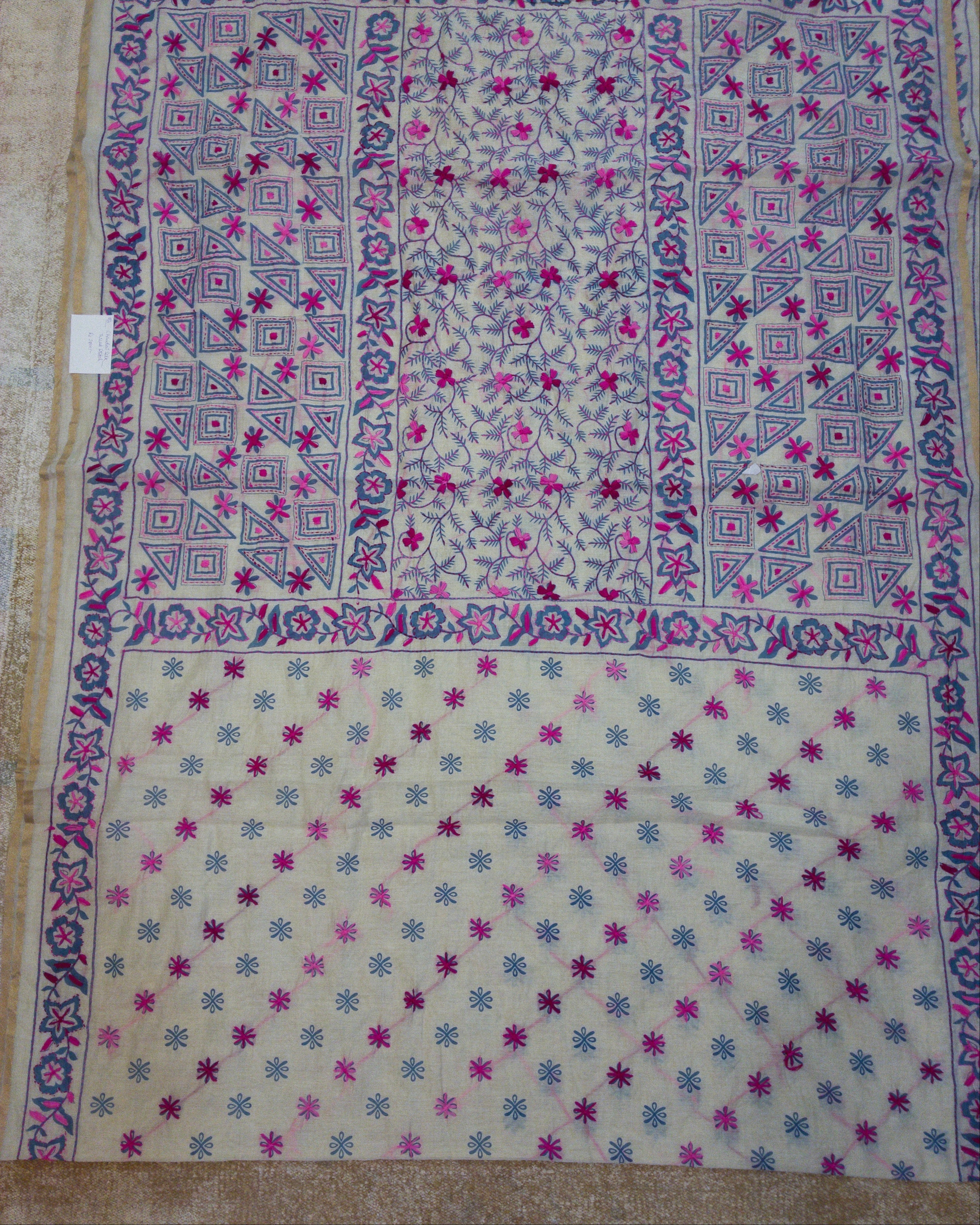 Chanderi Cotton Silk Saree