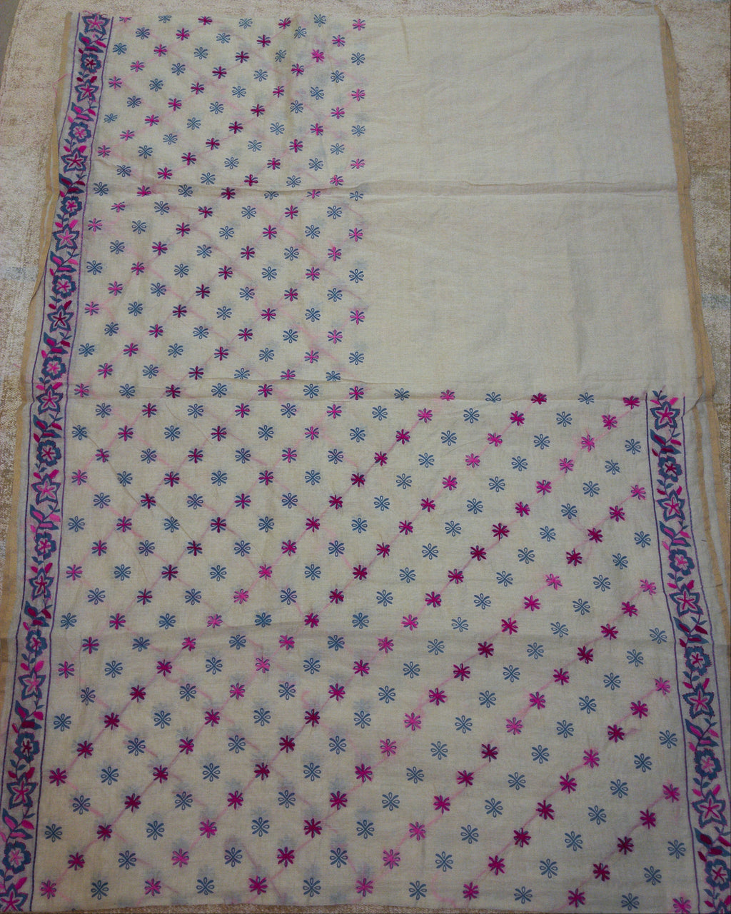 Chanderi Cotton Silk Saree