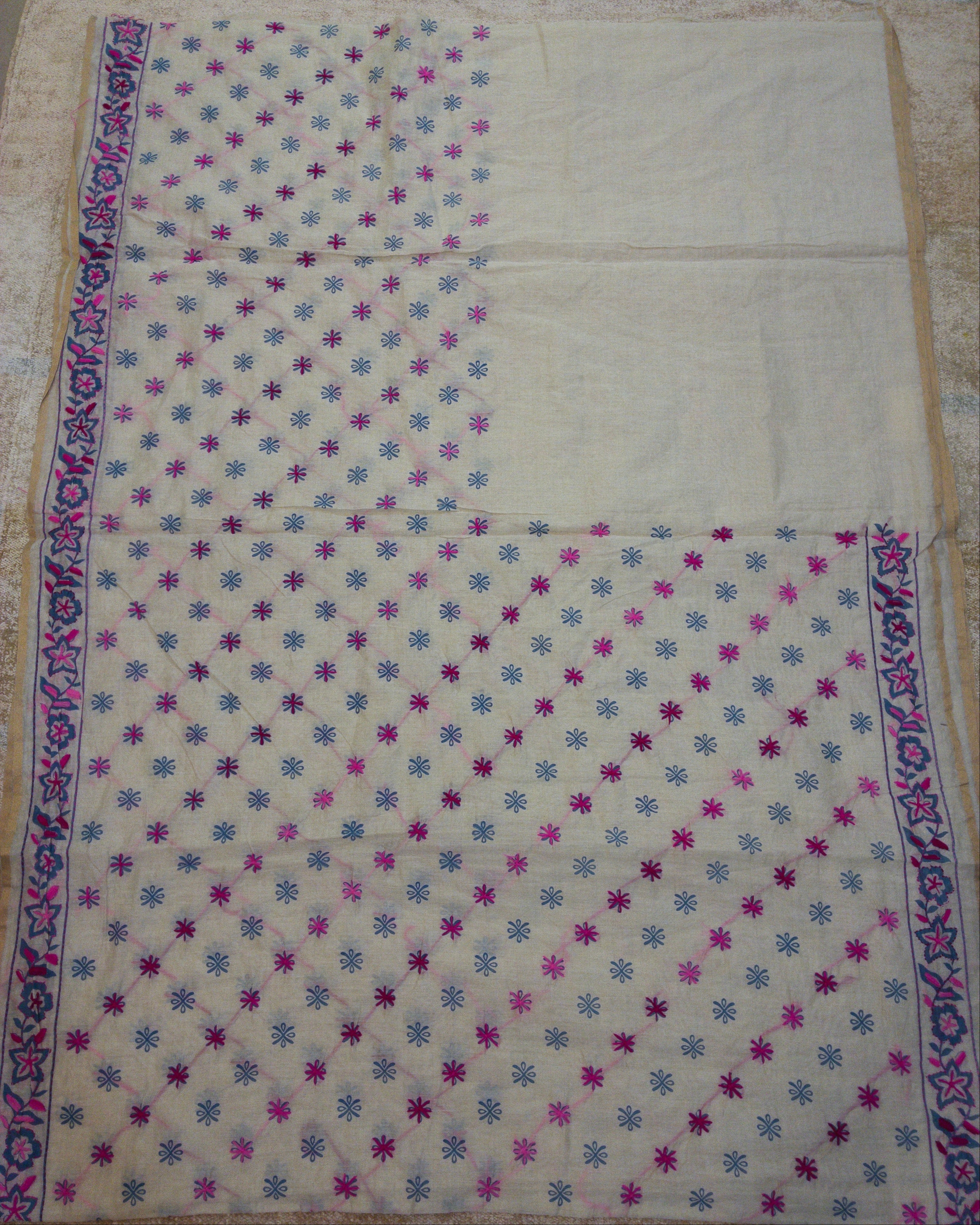 Chanderi Cotton Silk Saree