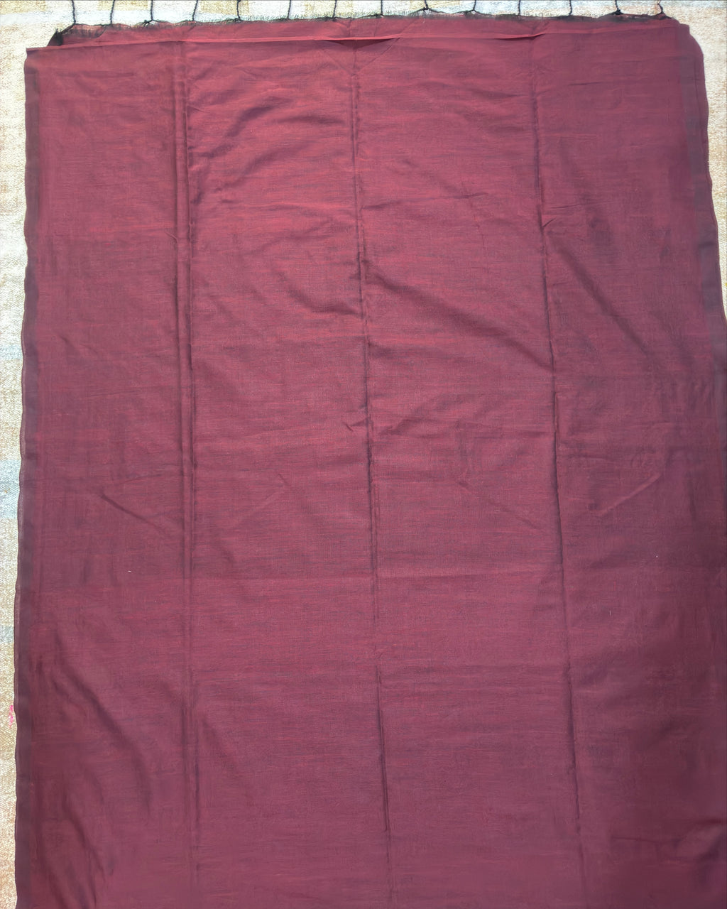 Nayantara Khadi Saree with Golden Aanchal
