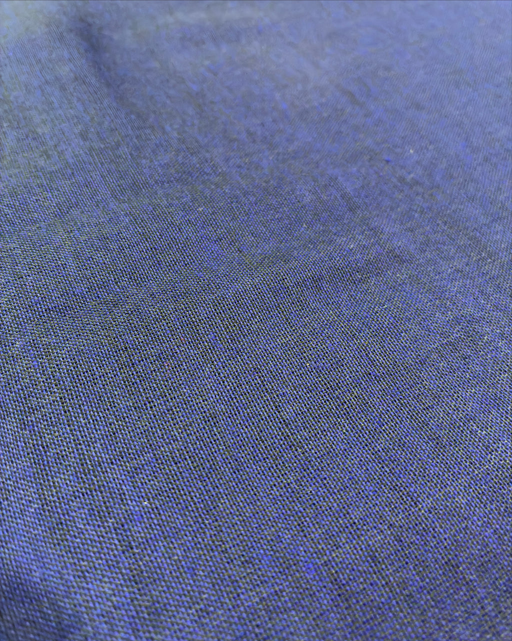 Navy Blue Khadi Saree with Kantha Work BP