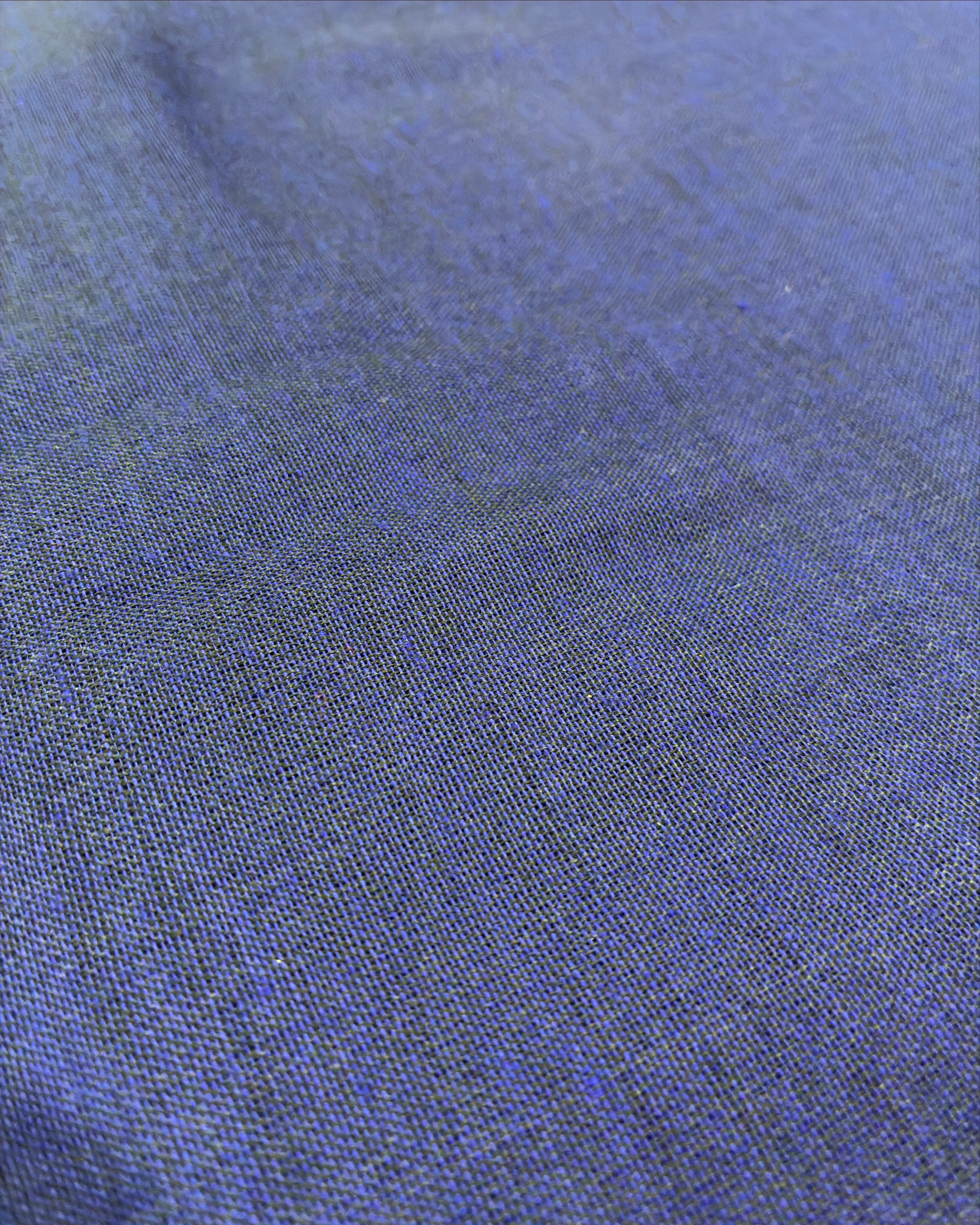 Navy Blue Khadi Saree with Kantha Work BP