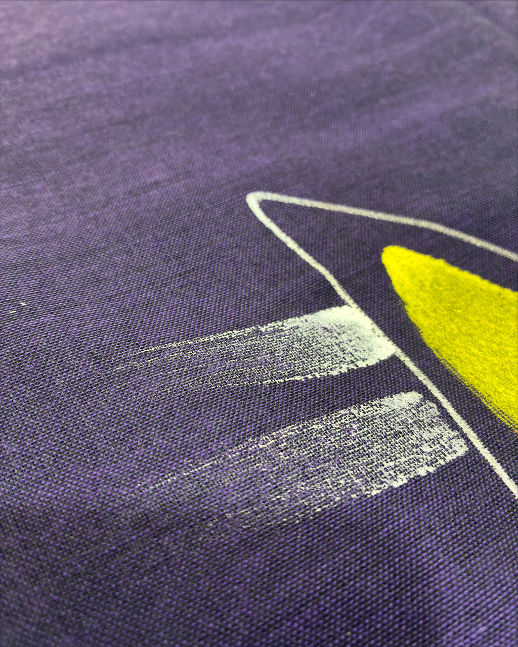 Purple Khadi Saree