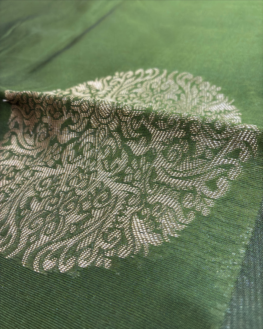 Mehendi Noor Silk Saree