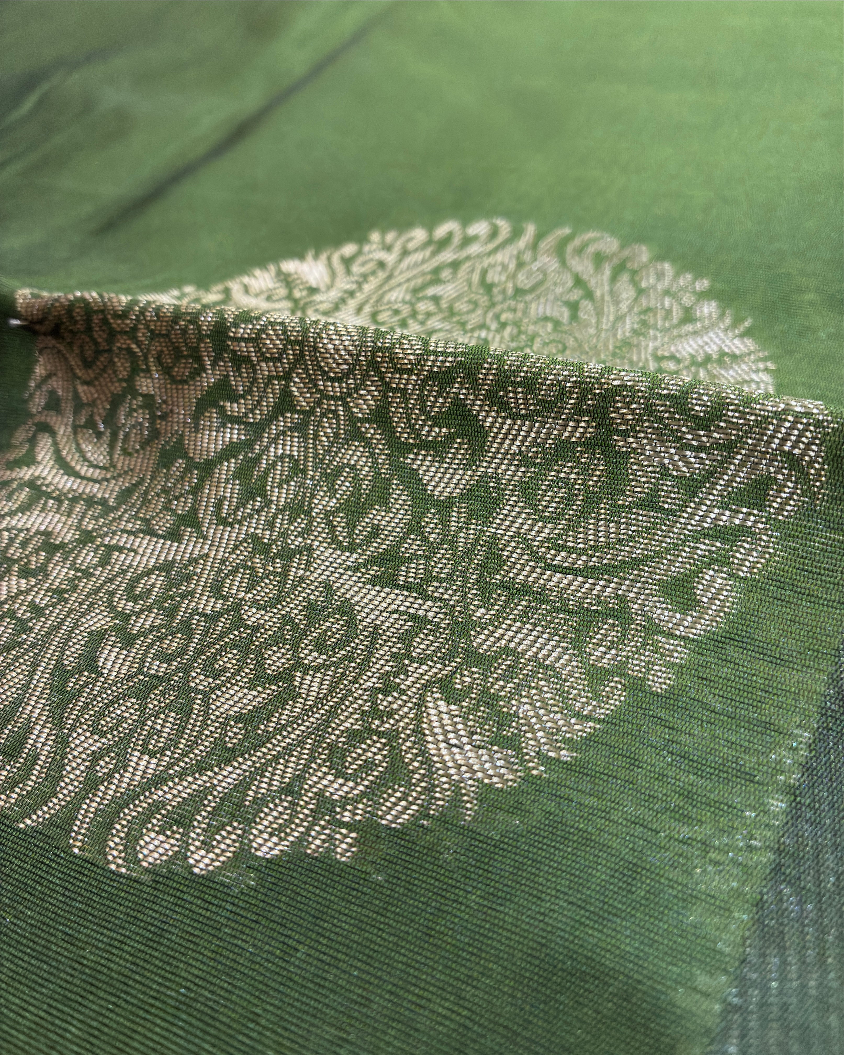 Mehendi Noor Silk Saree