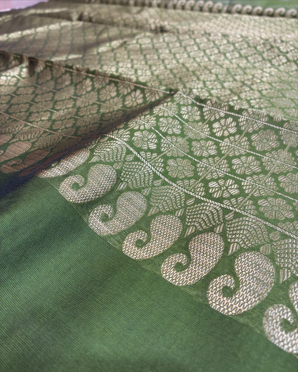 Mehendi Noor Silk Saree