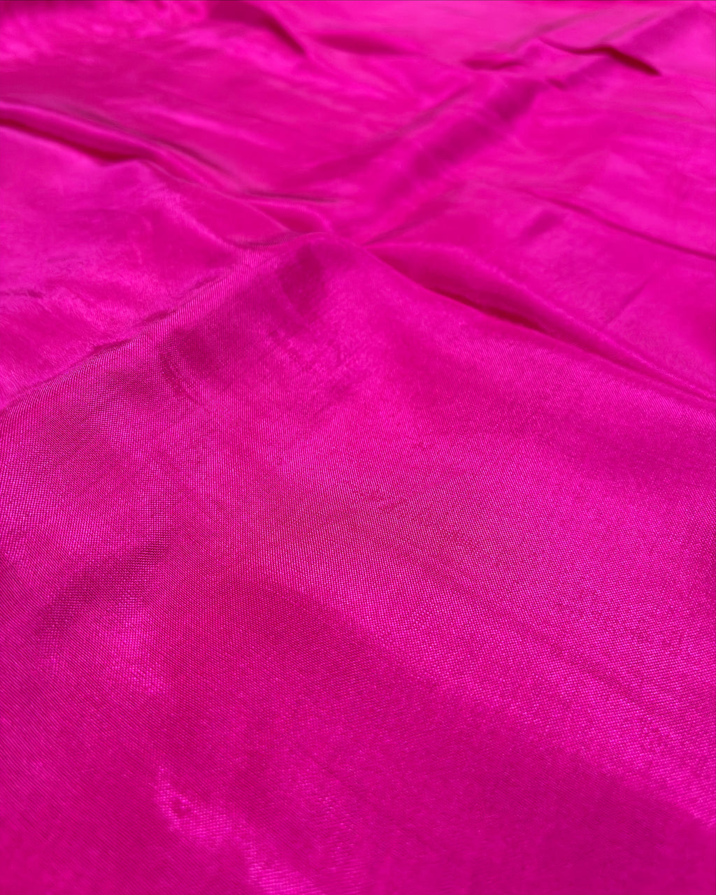 Magenta Saree with Golden Designer Lace