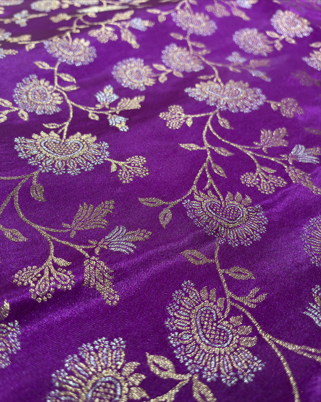 Manguri Silk Saree with Banarasi Zari Work