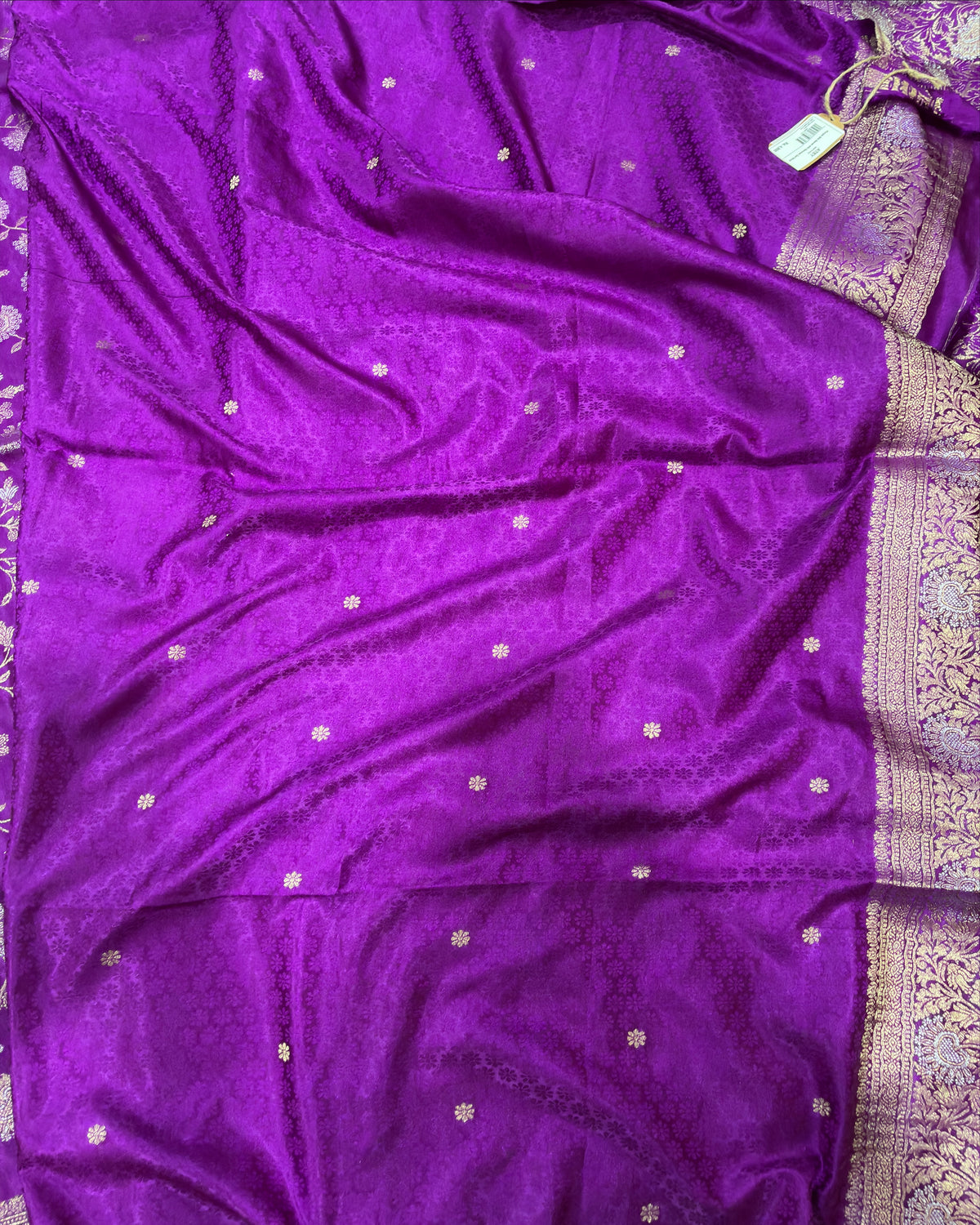 Manguri Silk Saree with Banarasi Zari Work
