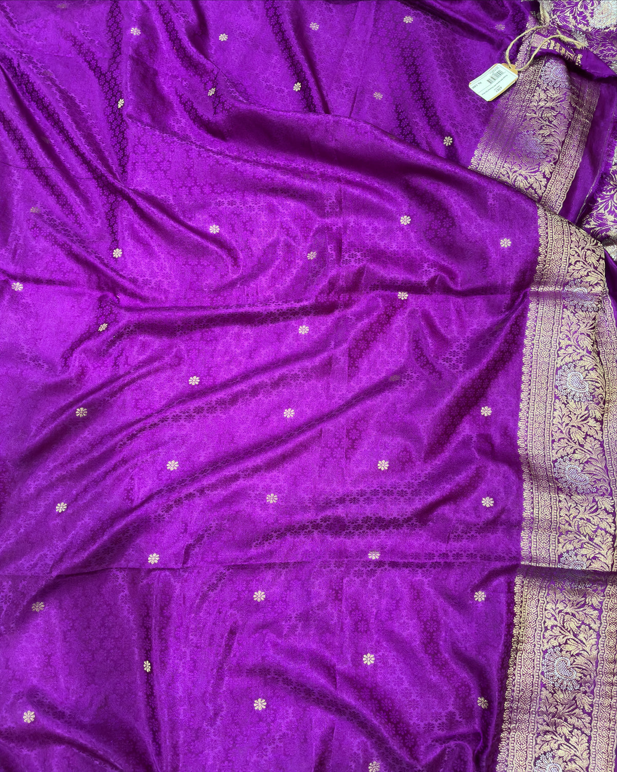 Manguri Silk Saree with Banarasi Zari Work