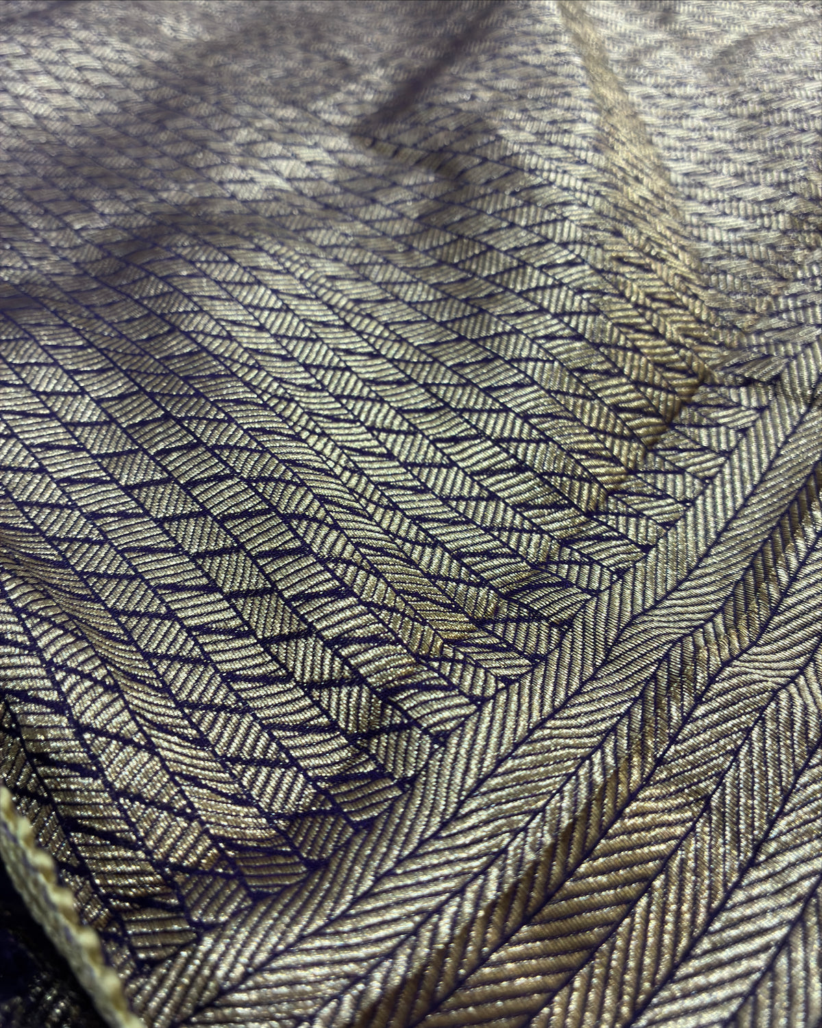 Purple Crepe Silk Saree