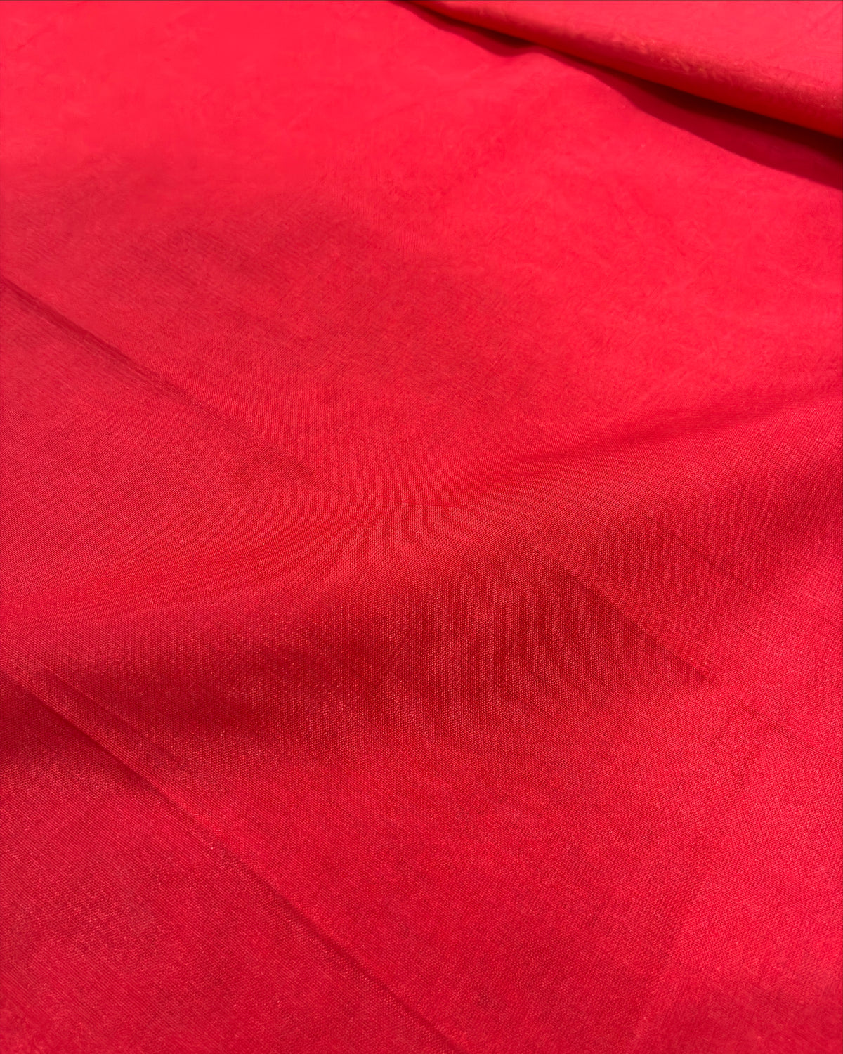 Red Mysore Silk Saree