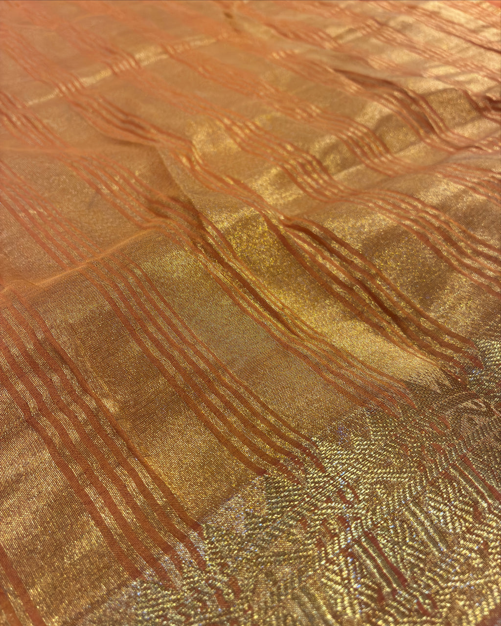 Mustard Mysore Silk Saree