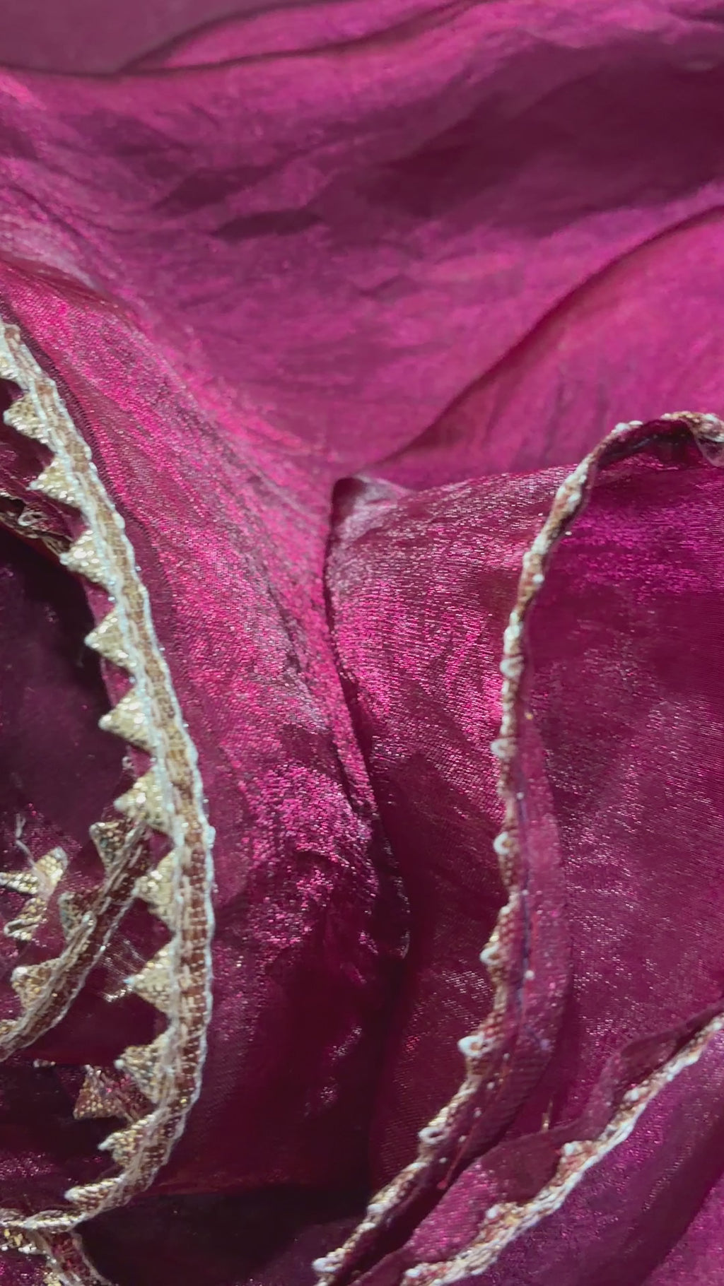 Silk Two-Tone Saree – Mauve Moonlight